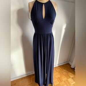 NWT Navy Michael Kors Long Dress
